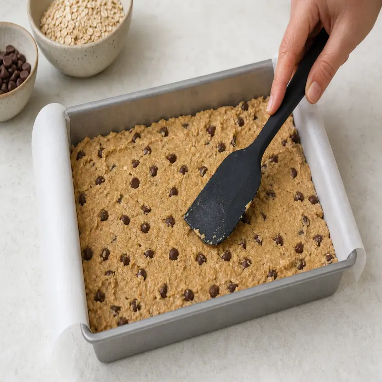 Blondies moelleux aux pépites de chocolat · étape 4