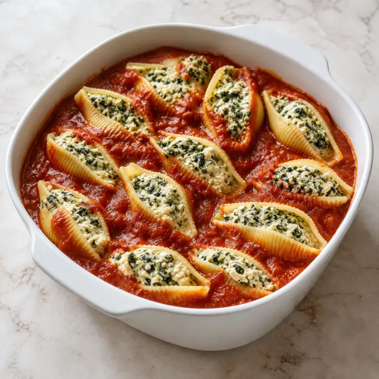 Conchiglioni farcis