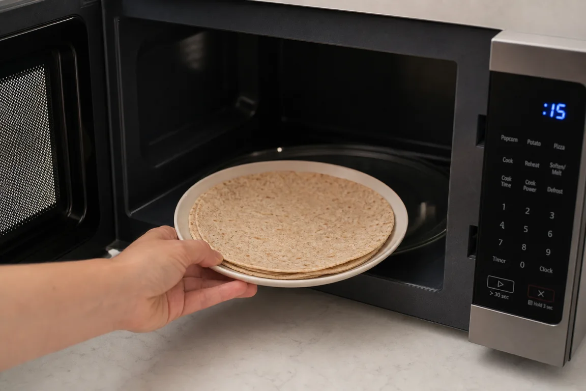 Illustration de l’étape « Étape 2 » pour la recette Burritos de patate douce chargés.