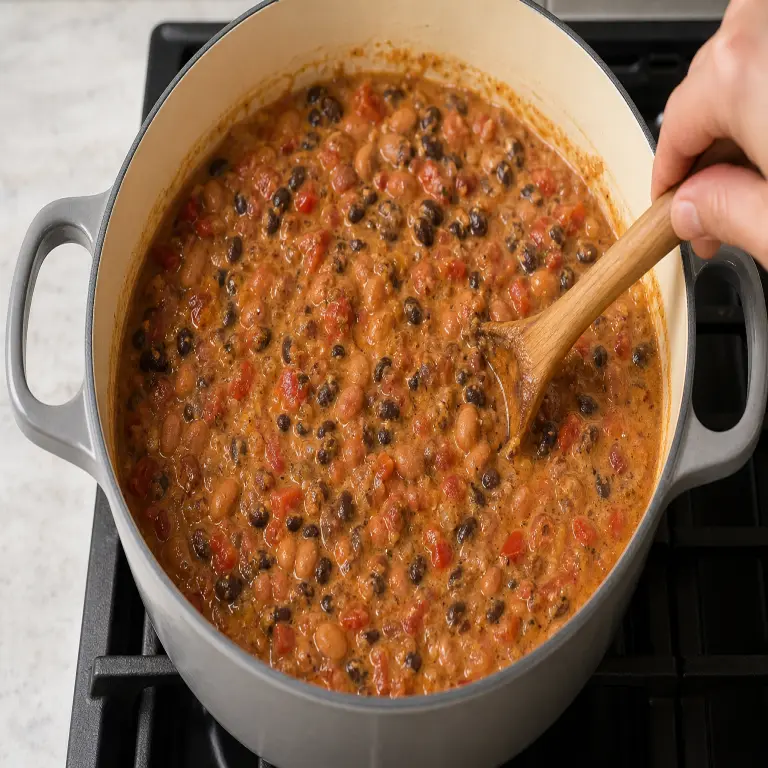 Macaronis au chili · étape 5