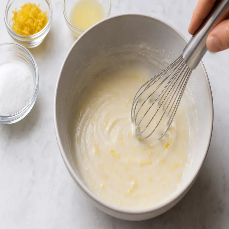 Cake au citron · étape 6