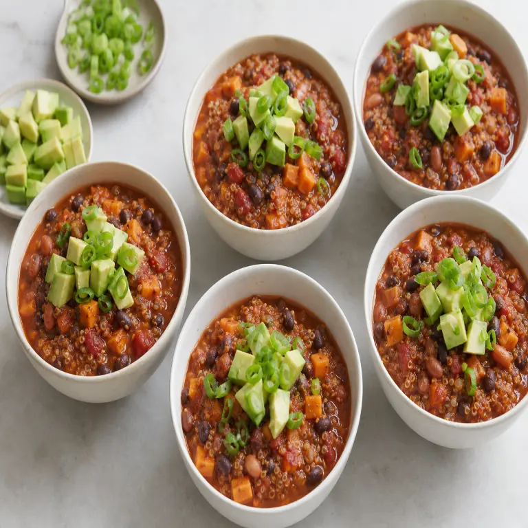 Chili au quinoa · étape 3