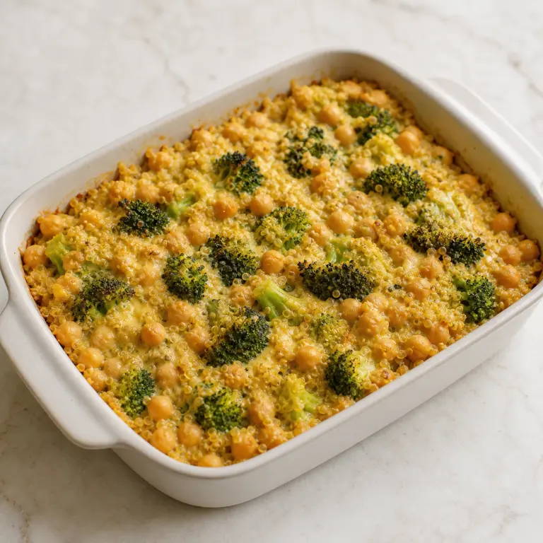 Gratin de quinoa façon fromagère