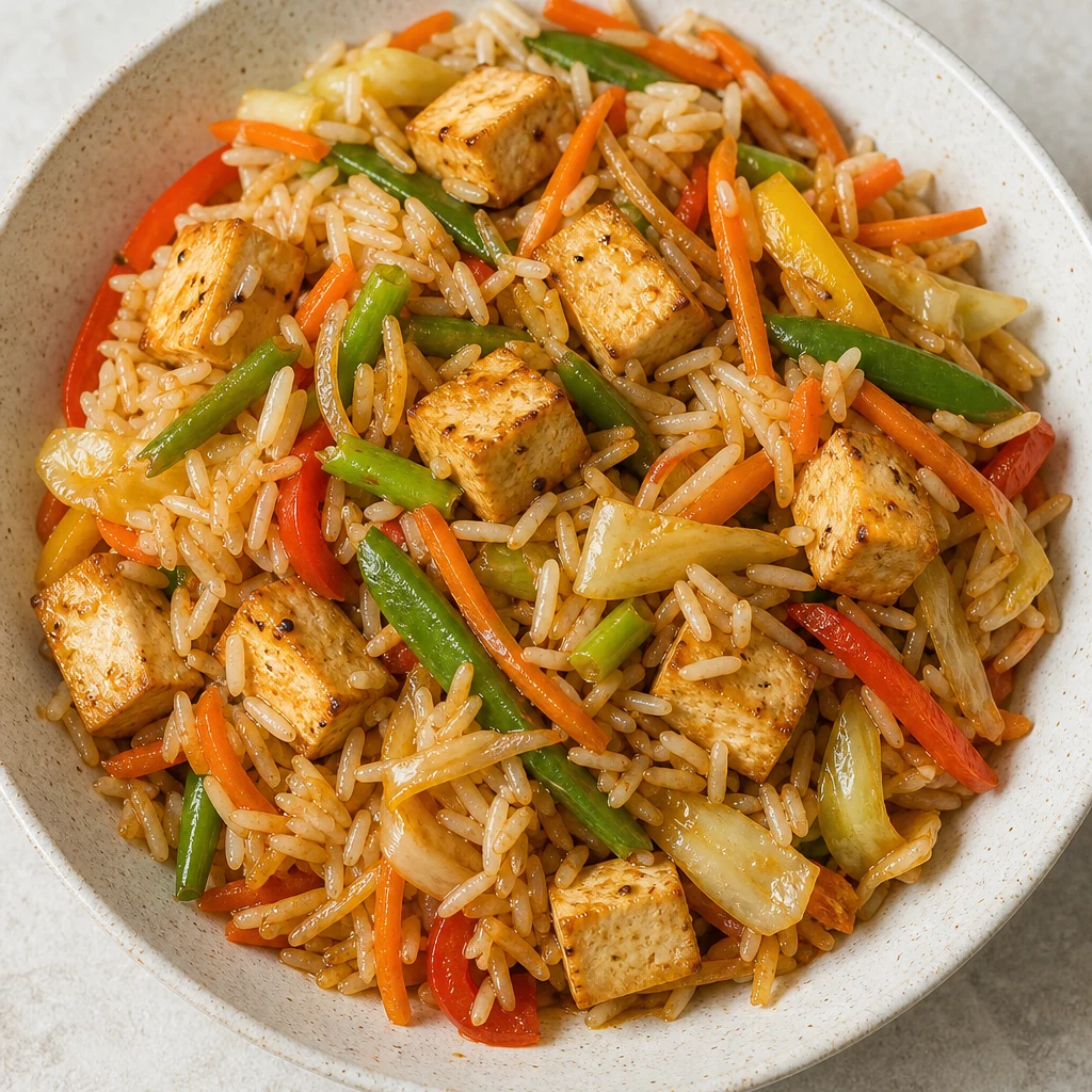 Tofu wok soja-sucré