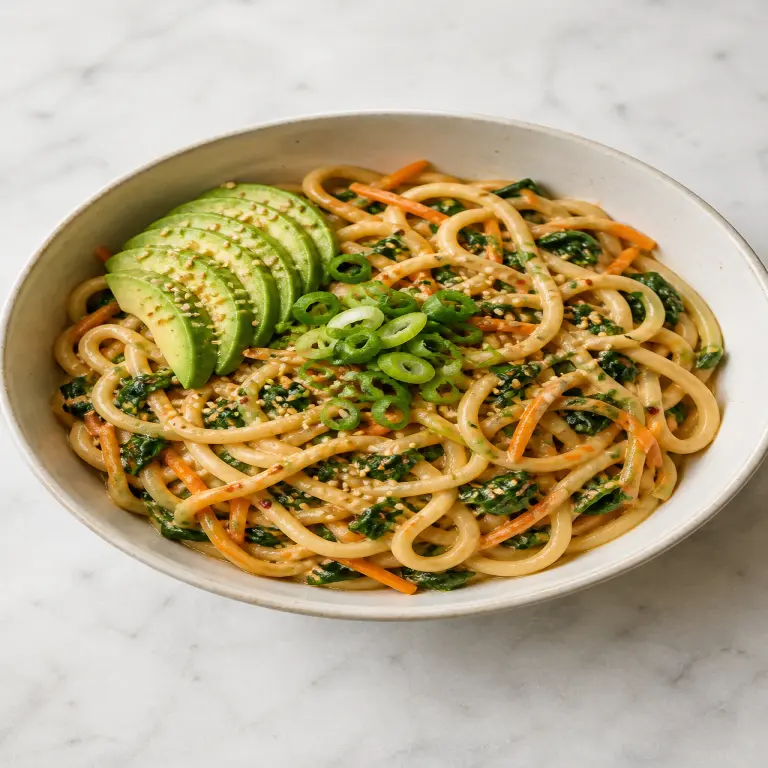 Nouilles au tahini