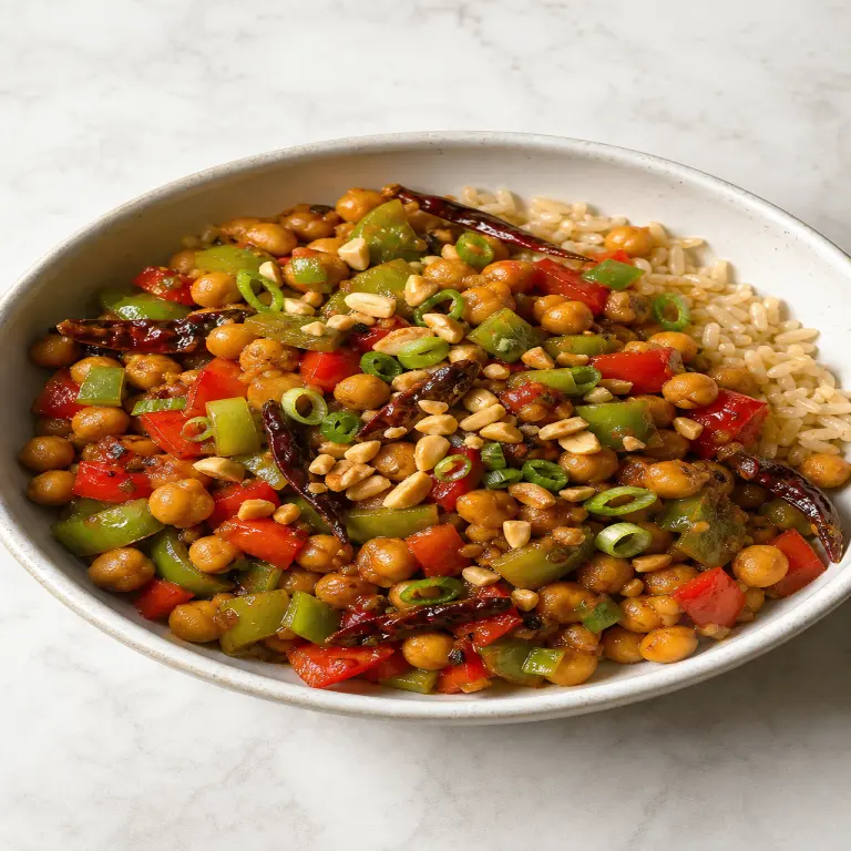 Poêlée épicée de pois chiches