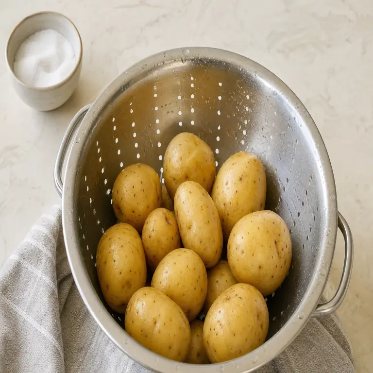 Bouchées de pomme de terre farcies · étape 2