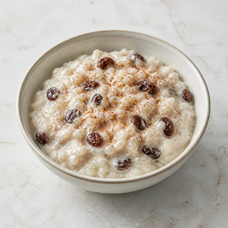 Riz au lait végétal