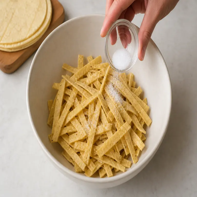 Soupe aux tortillas · étape 2