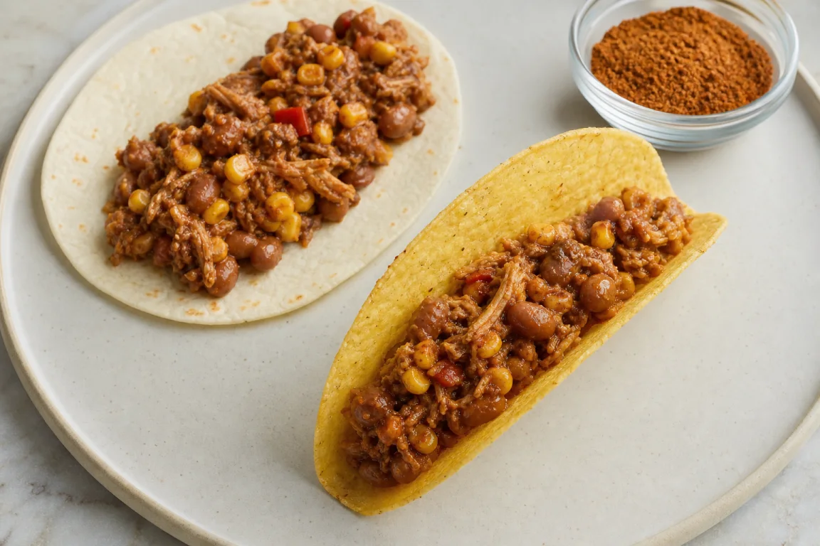 Illustration de l’étape « Étape 2 » pour la recette Cuisinière lente Chipotle Tacos.