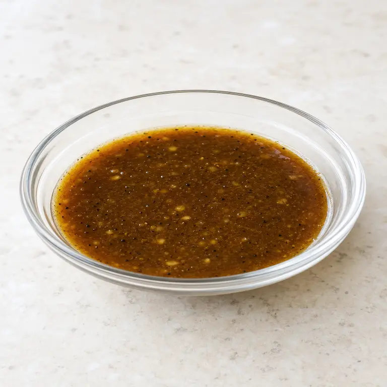 Vinaigrette balsamique à la moutarde de Dijon