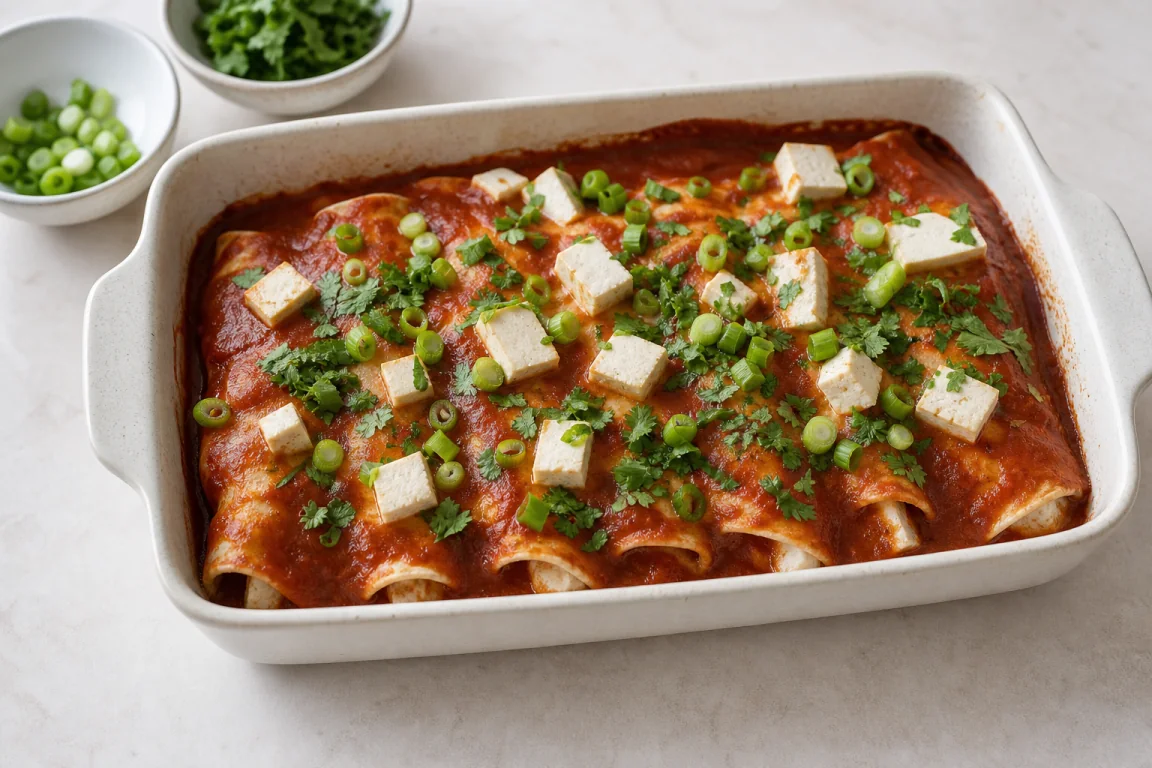 Illustration de l’étape « Étape 10 » pour la recette Mélange de protéines Enchilada Petit déjeuner.