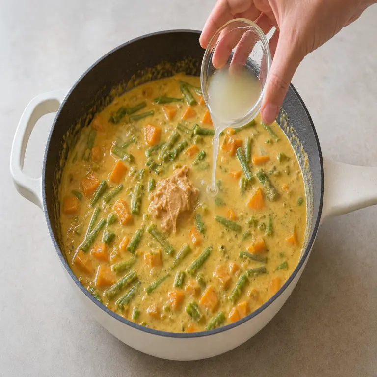 Curry de légumes réconfortant · étape 3