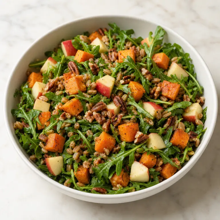Salade de roquette et d’épeautre