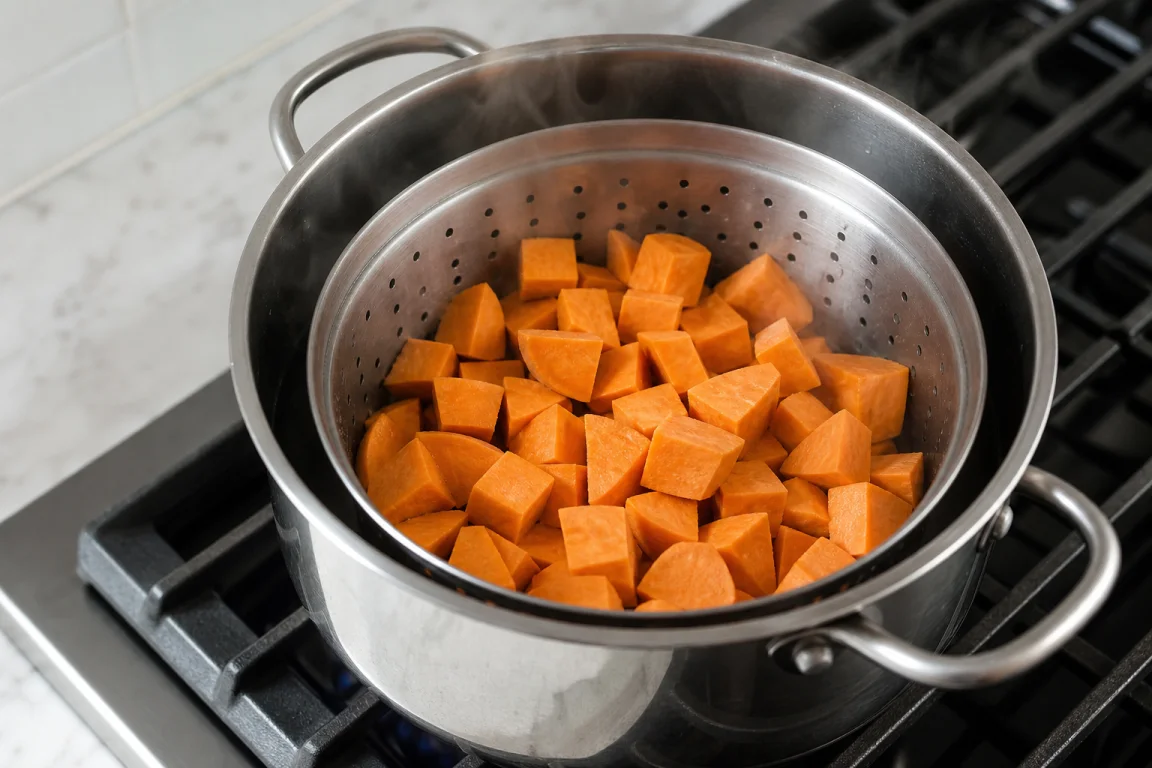 Illustration de l’étape « Étape 2 » pour la recette Panang Seitan Curry.