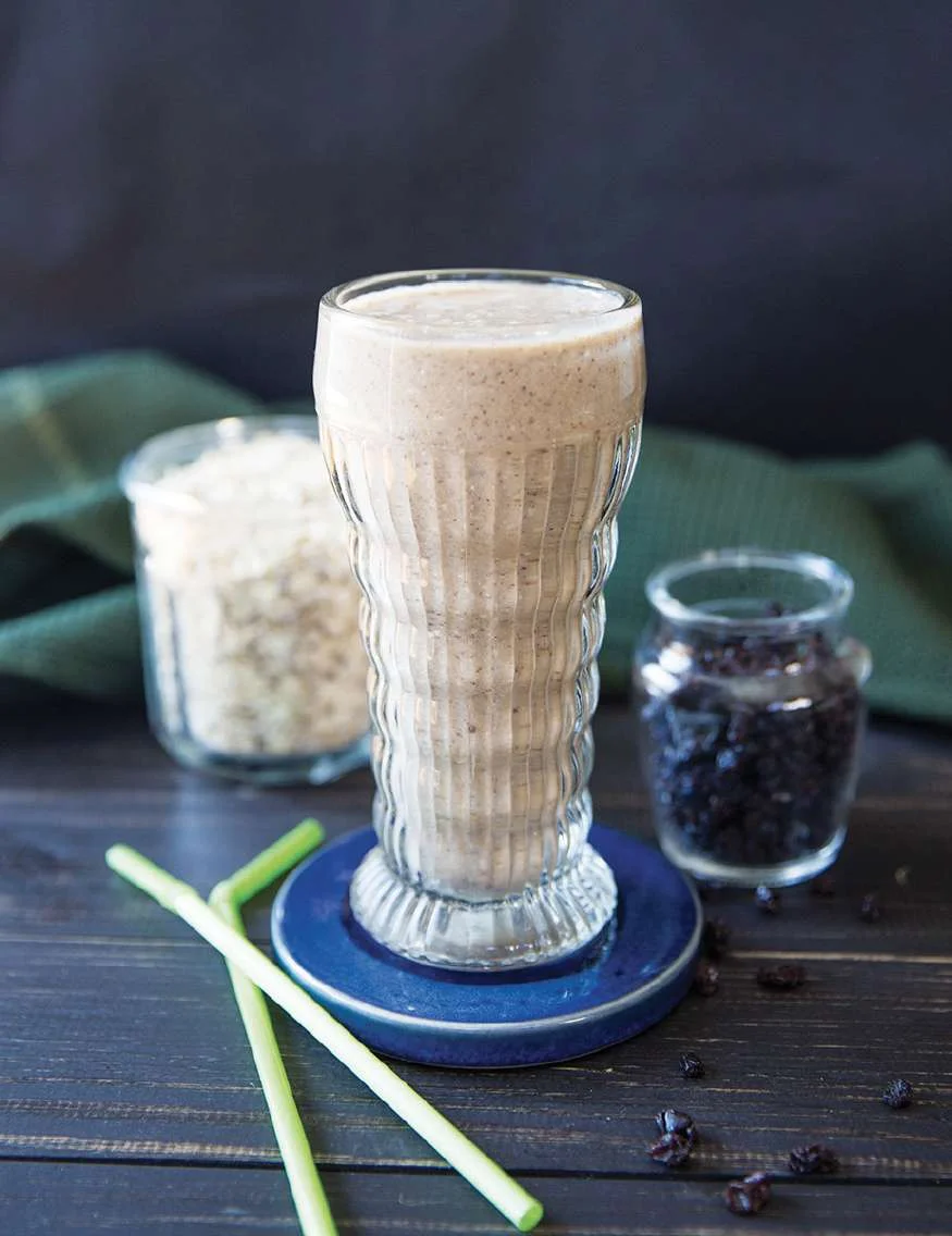 Smoothie petit-déjeuner à la vanille