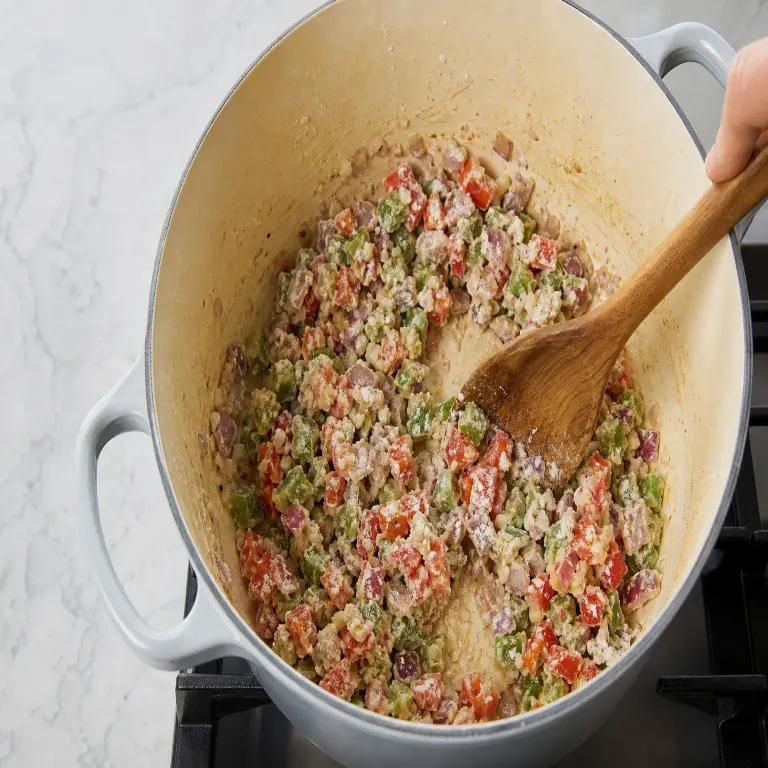 Macaronis au chili · étape 3