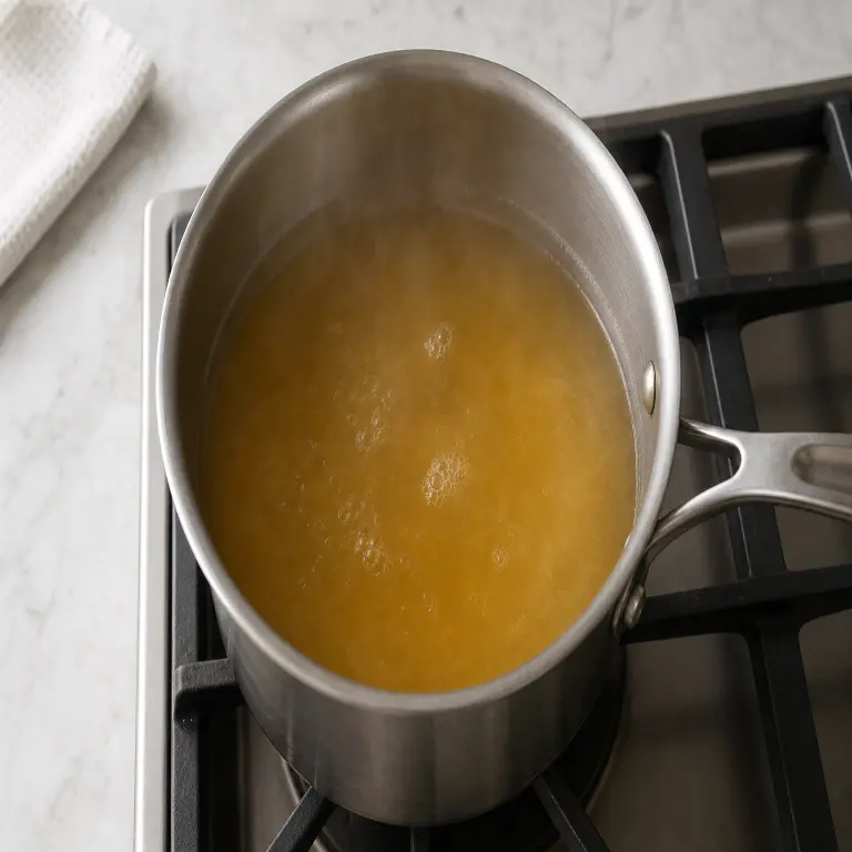 Risotto aux asperges et au citron · étape 1