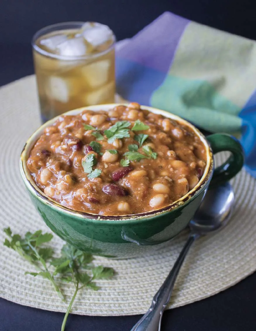 Chili aux haricots variés