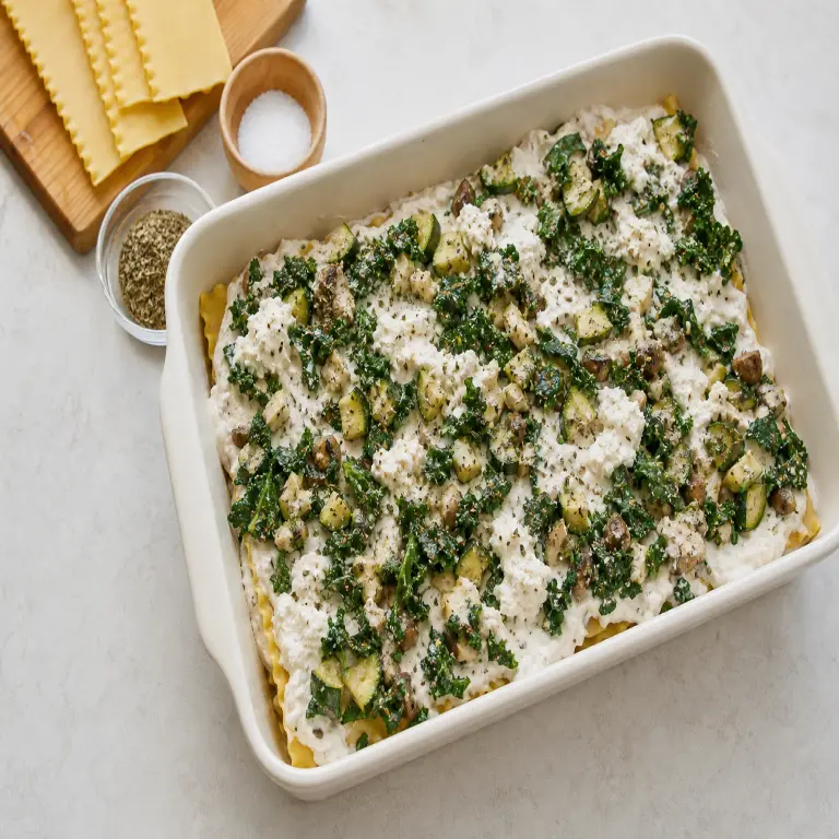Lasagnes primavera · étape 4