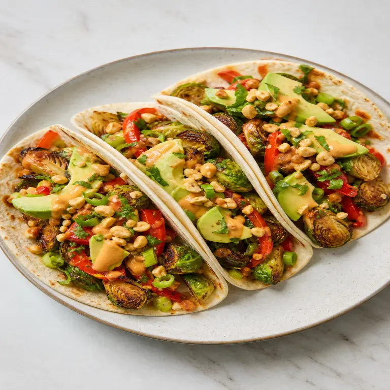 Tacos aux choux de Bruxelles