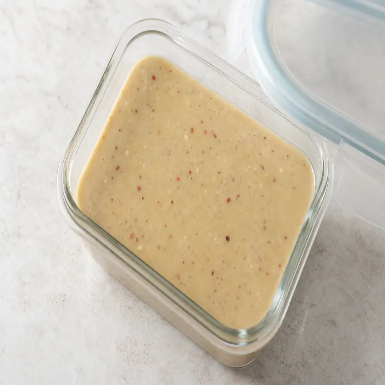 Sauce au tahini épicée · étape 2