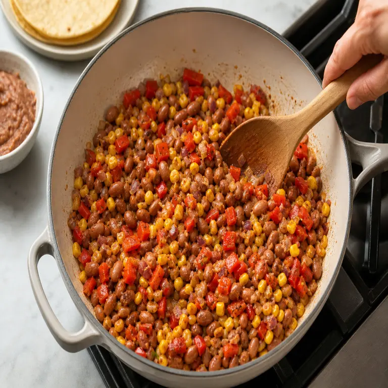 Gratin façon tacos · étape 3