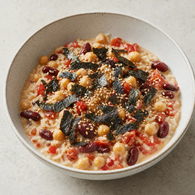 Riz chili sésame nori
