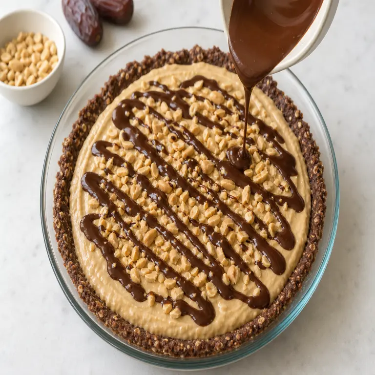 Tarte gourmande au chocolat · étape 6
