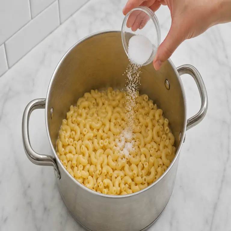 Macaronis au fromage végétal gratinés · étape 2