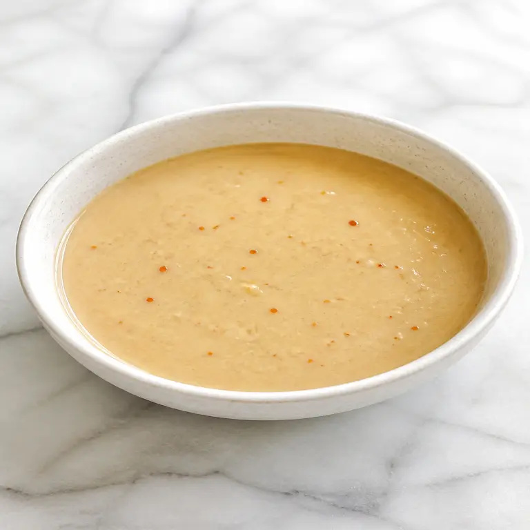 Sauce au tahini épicée