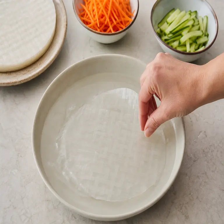 Rouleaux d’été · étape 2