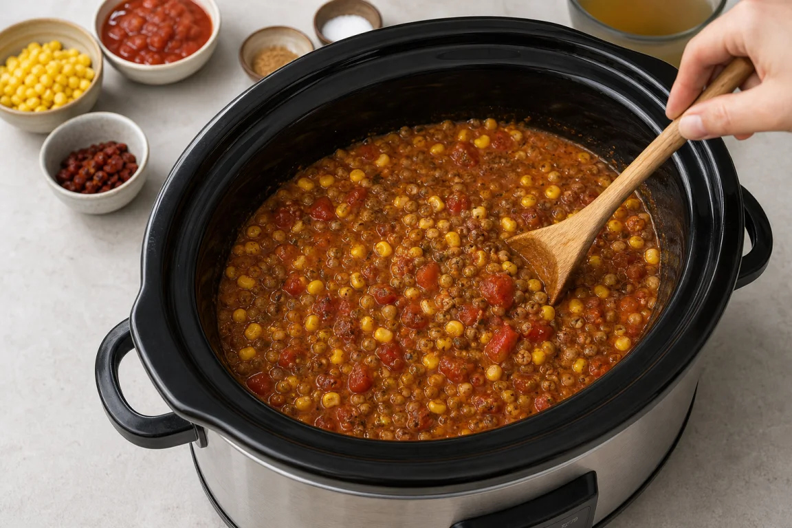 Illustration de l’étape « Étape 2 » pour la recette Haricot noir et Lentil Super Burritos.