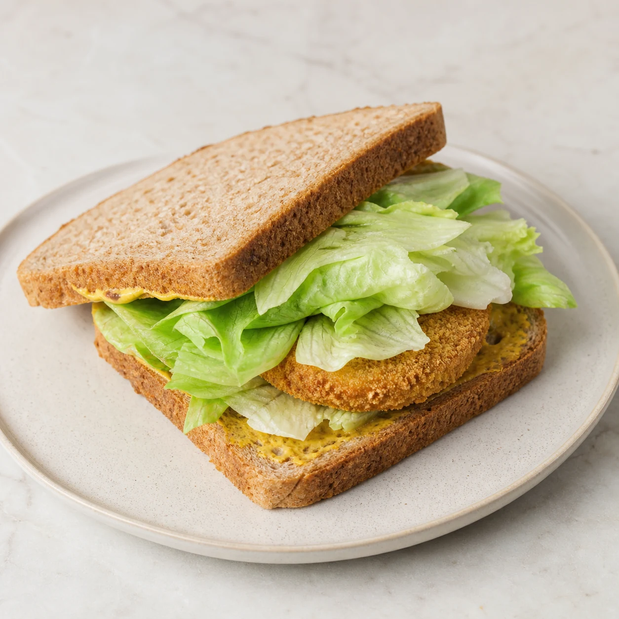 Croque goaty — ajouter la salade