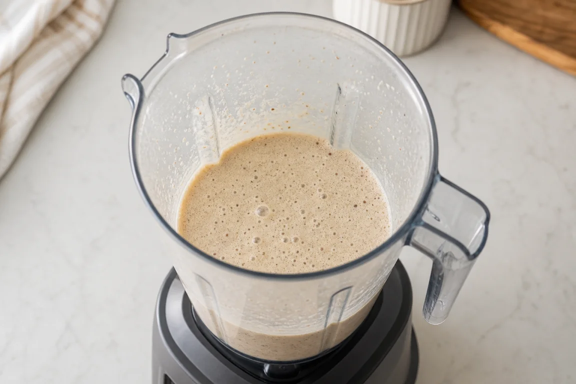 Illustration de l’étape « Préparation » pour la recette Smoothie de petit-déjeuner Vanilla.
