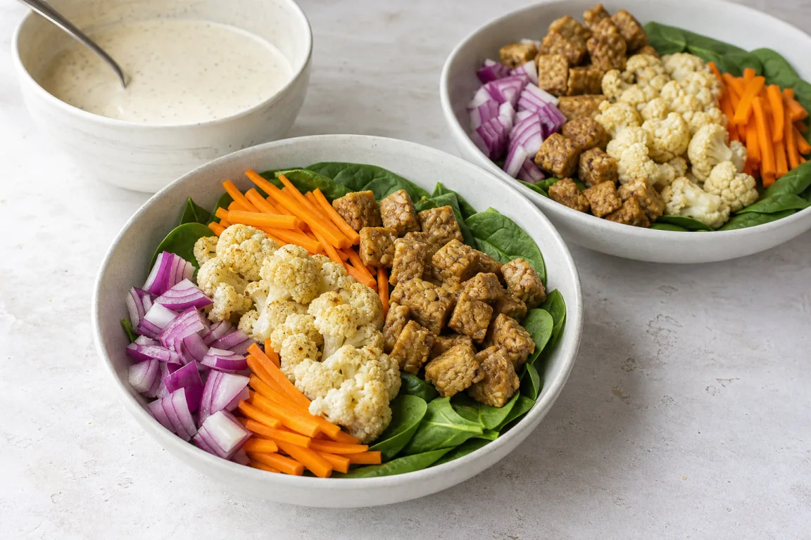 Illustration de l’étape « Étape 4 » pour la recette Salade de chou-fleur épicé.