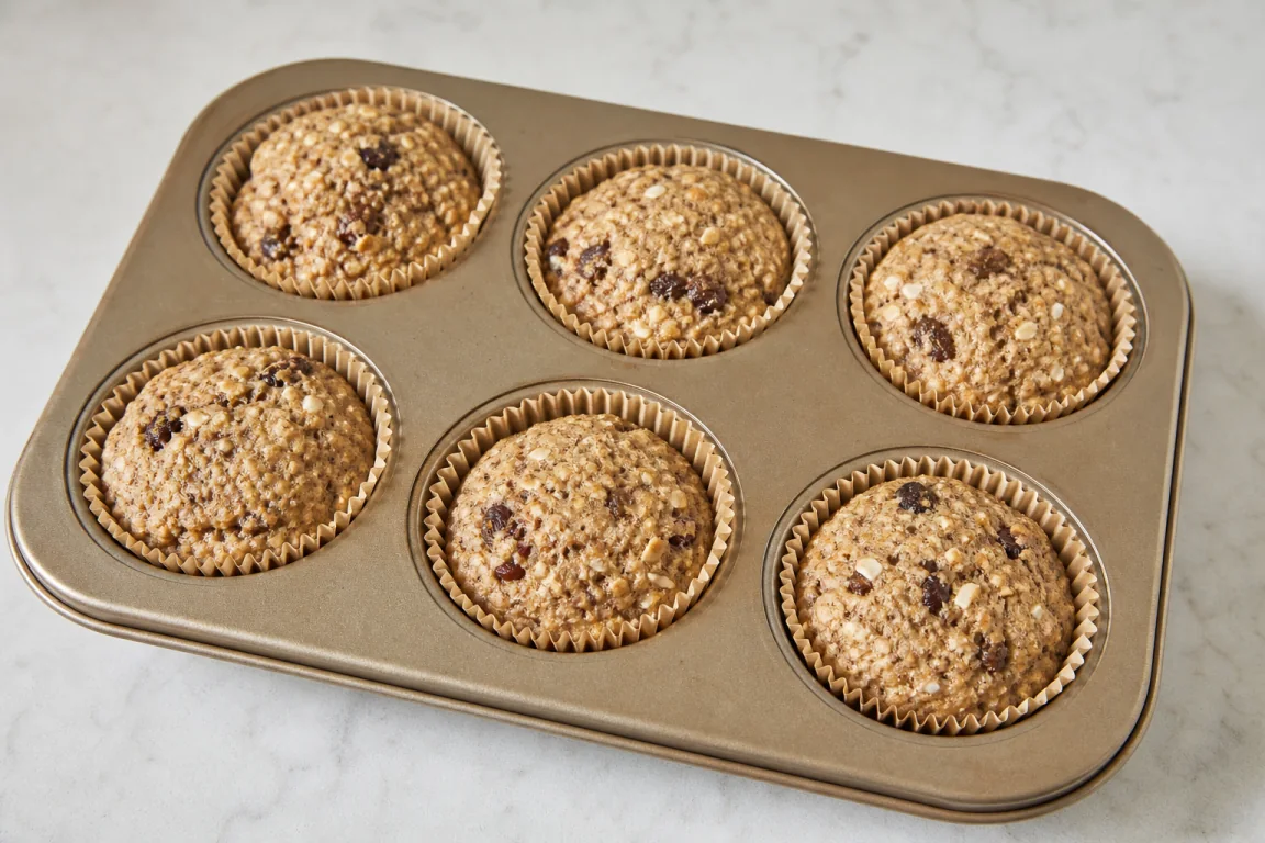 Illustration de l’étape « Étape 6 » pour la recette Muffins de protéines de quinoa fou.
