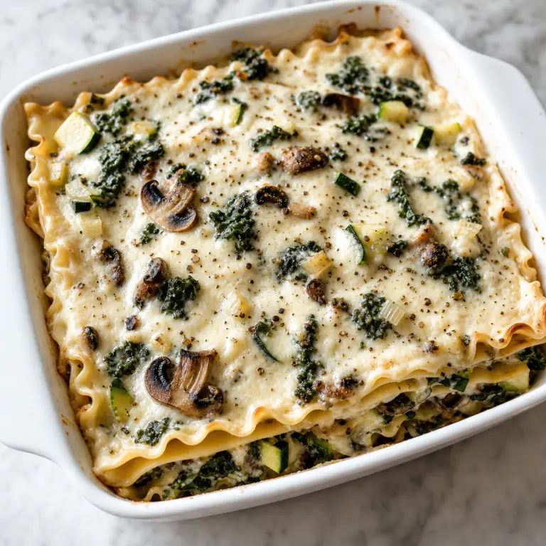 Lasagnes primavera