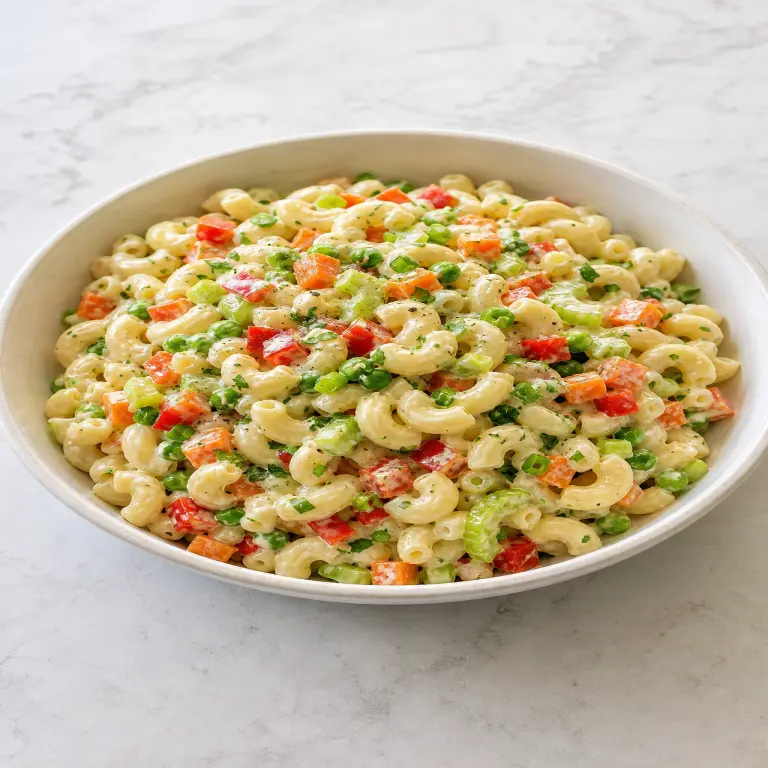 Salade classique de macaronis