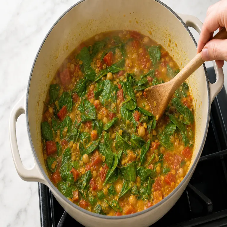 Curry express · étape 3