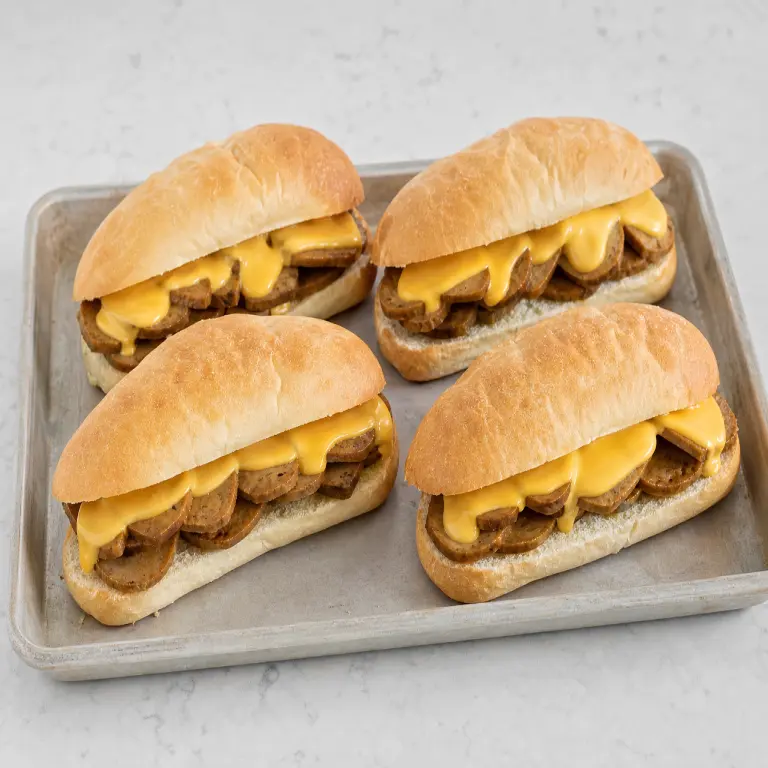 Bouchées de seitan et houmous · étape 3
