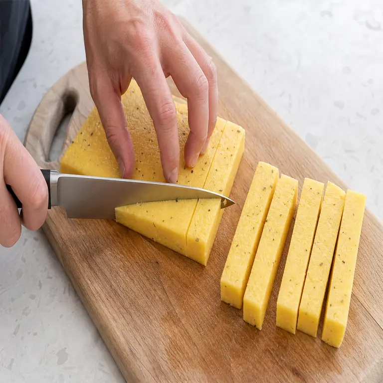 Frites de polenta · étape 5