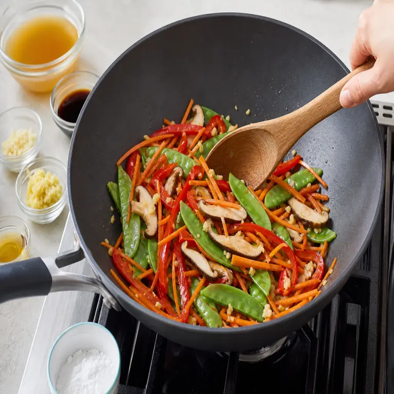 Lo mein aux légumes · étape 3