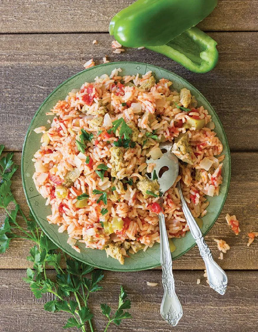 Riz au seitan