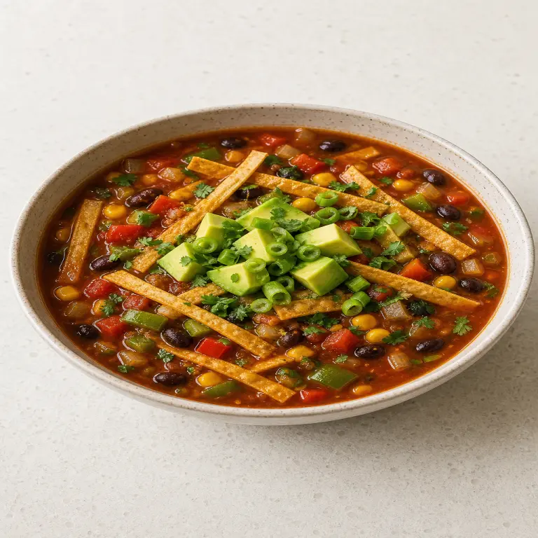 Soupe aux tortillas
