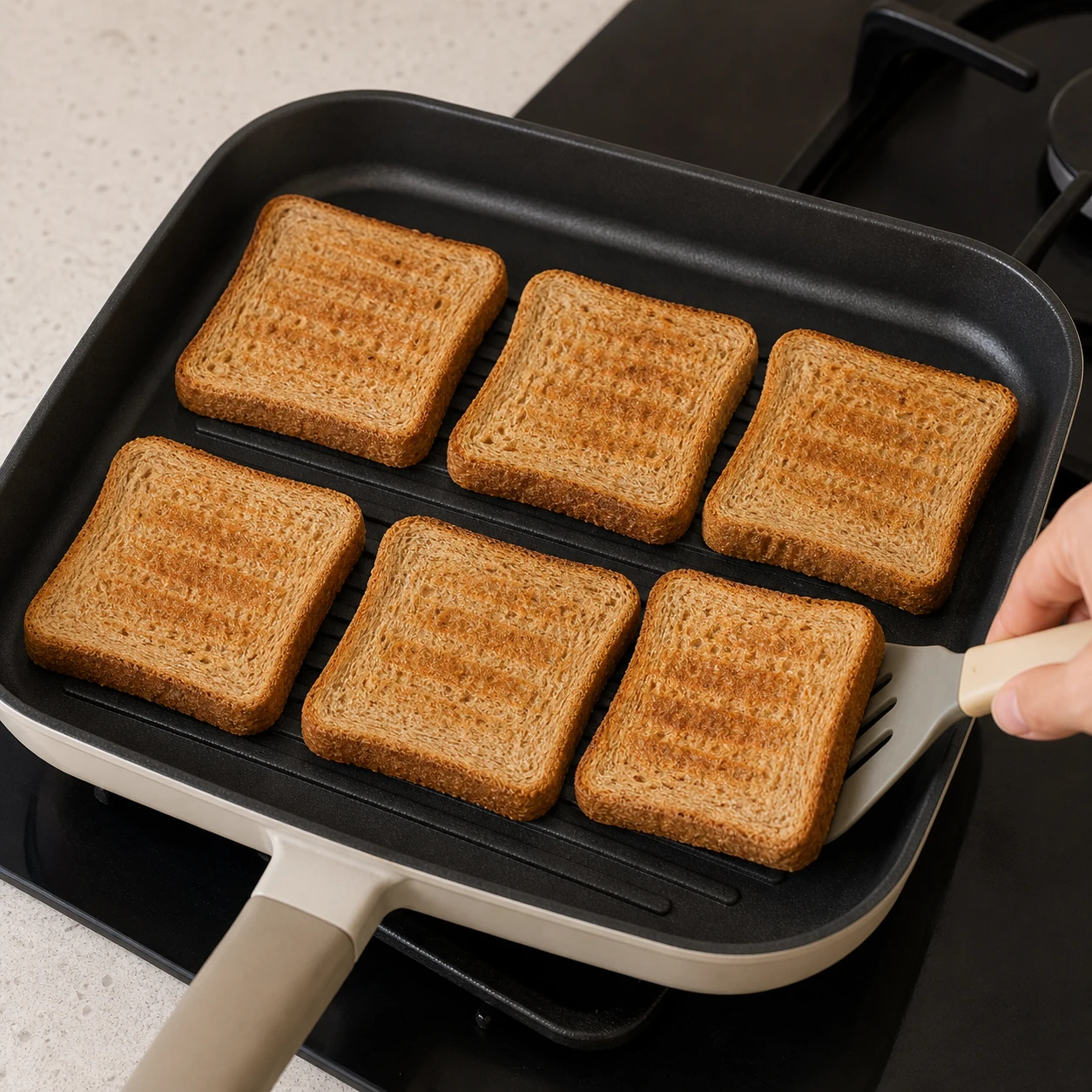 Club curry sauce moutarde — griller le pain