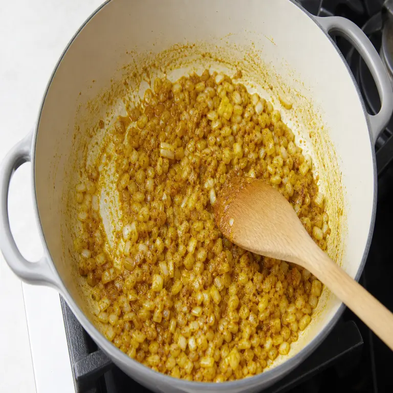 Curry express · étape 1