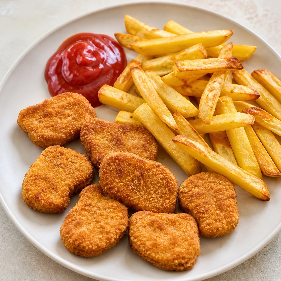 Nuggets-frites, vraie flemme