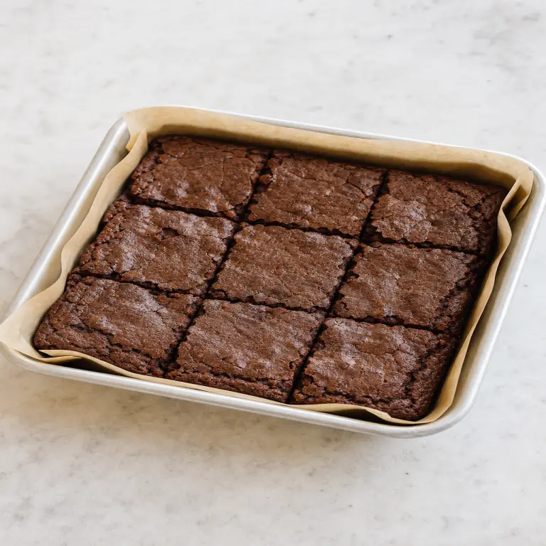 Brownies au chocolat et au tahini