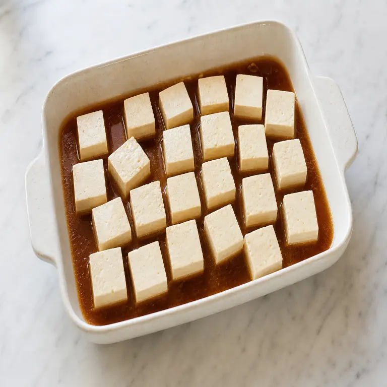 Tofu au four de trois façons · étape 3